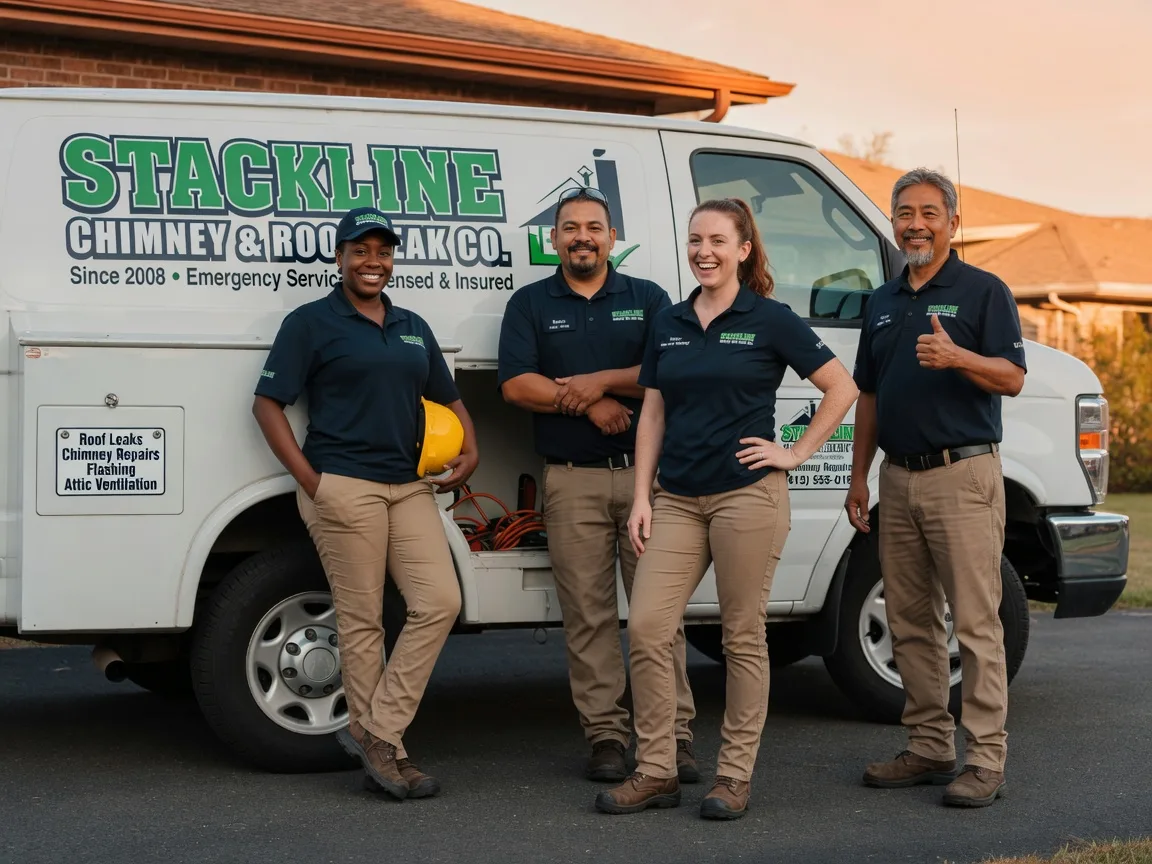 Chimney flashing repair company in Goshen, CA